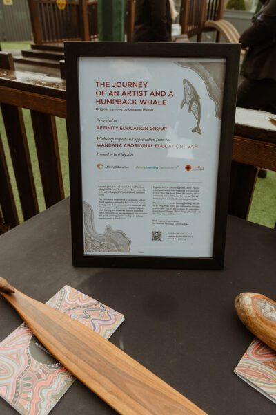 About The Journey of an Artist and a Humpback Whale artwork