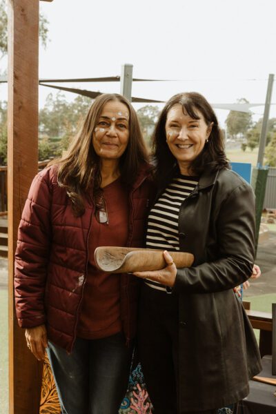 Leeanne Hunter with Affinity Education Chief People Officer, Tracey Mackie