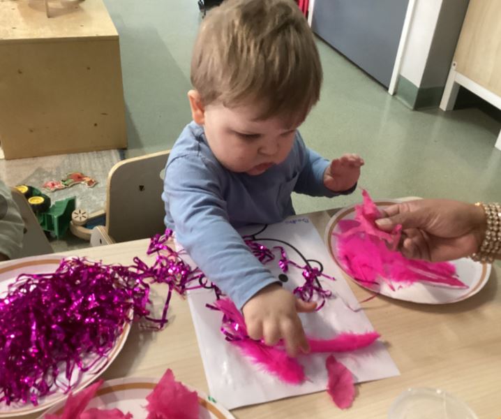Capture This month, children have enjoyed pink themed craft, fun free dress days, and a ‘Pink Disco’.