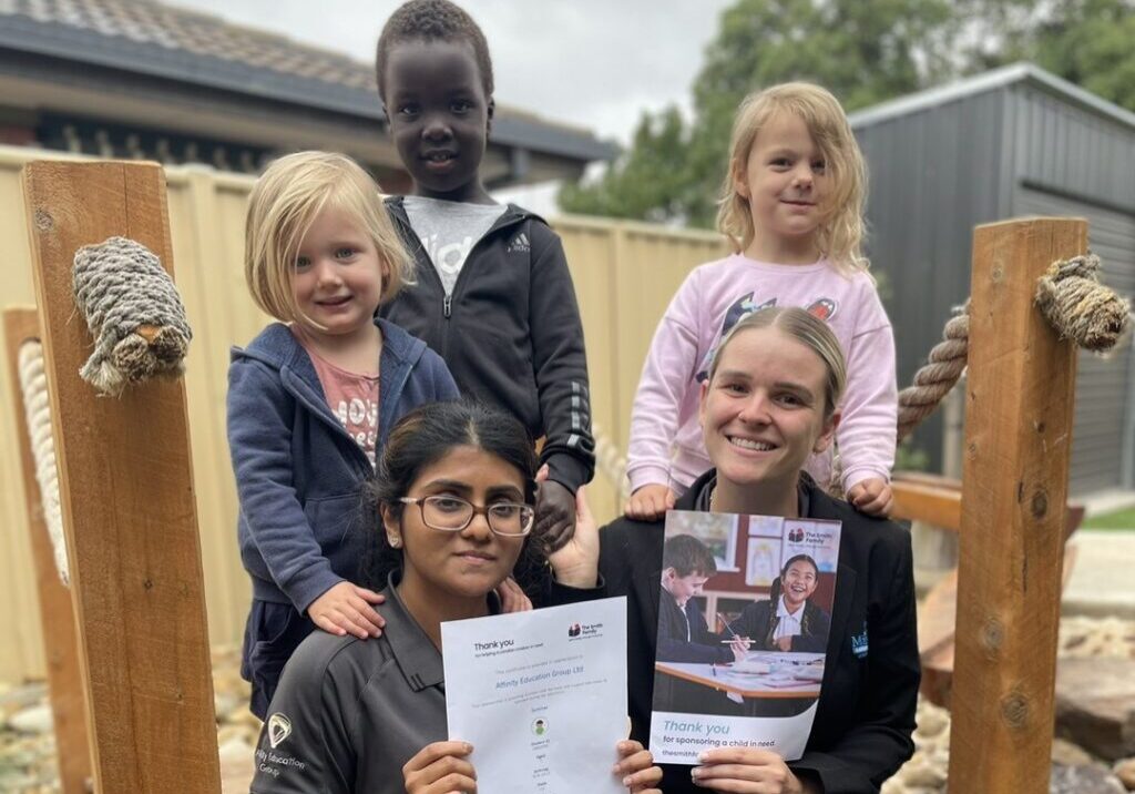 The-Smith-Family-Sposorship-Teacher-Shababa-Sadeq-and-Centre-Manager-Erin-Bonehill-at-Milestones-Early-Learning-Werribee