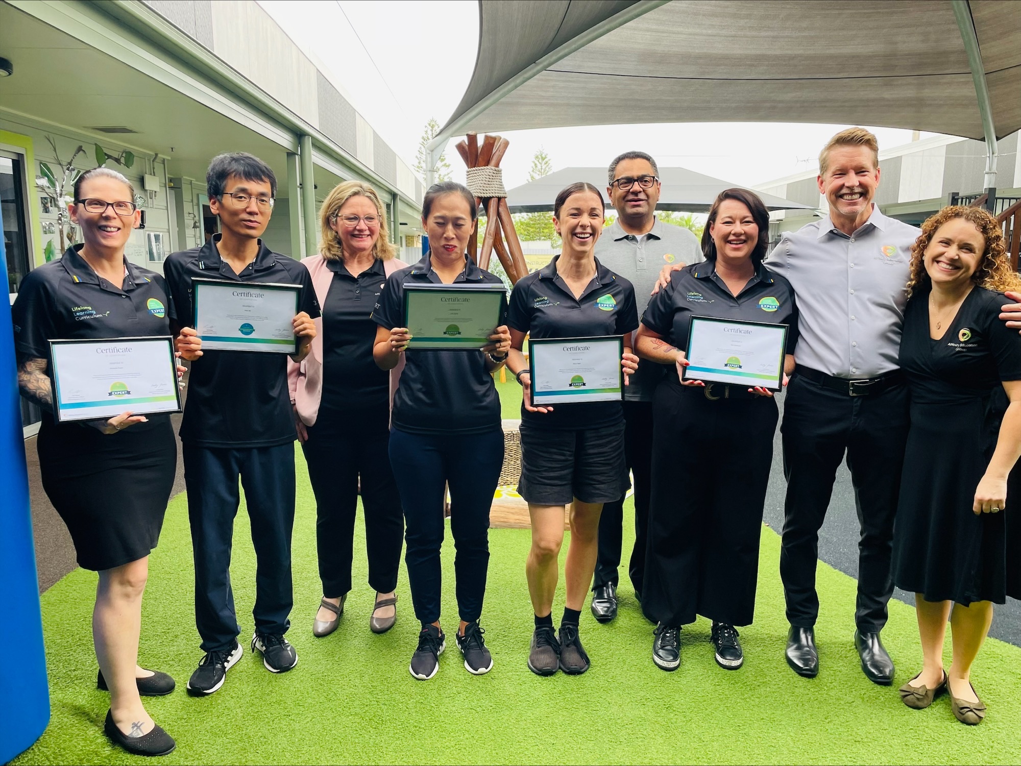 First employees certified in Australia's Lifelong Learning Curriculum